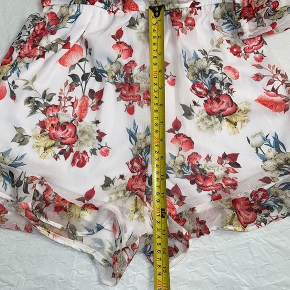 Disney Beauty and the Beast floral romper S - Picture 9 of 14